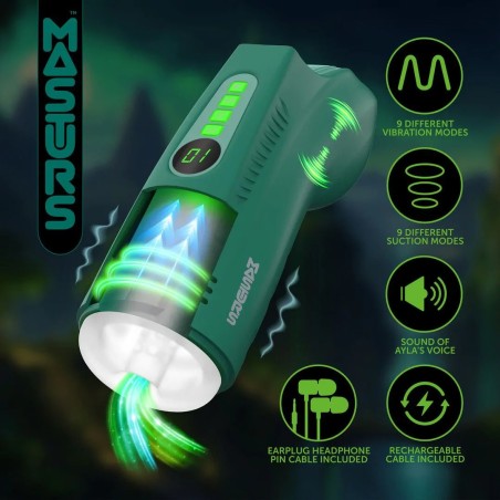 MASTURS | Ayla | Forest Warrior | Multi Function Masturbator