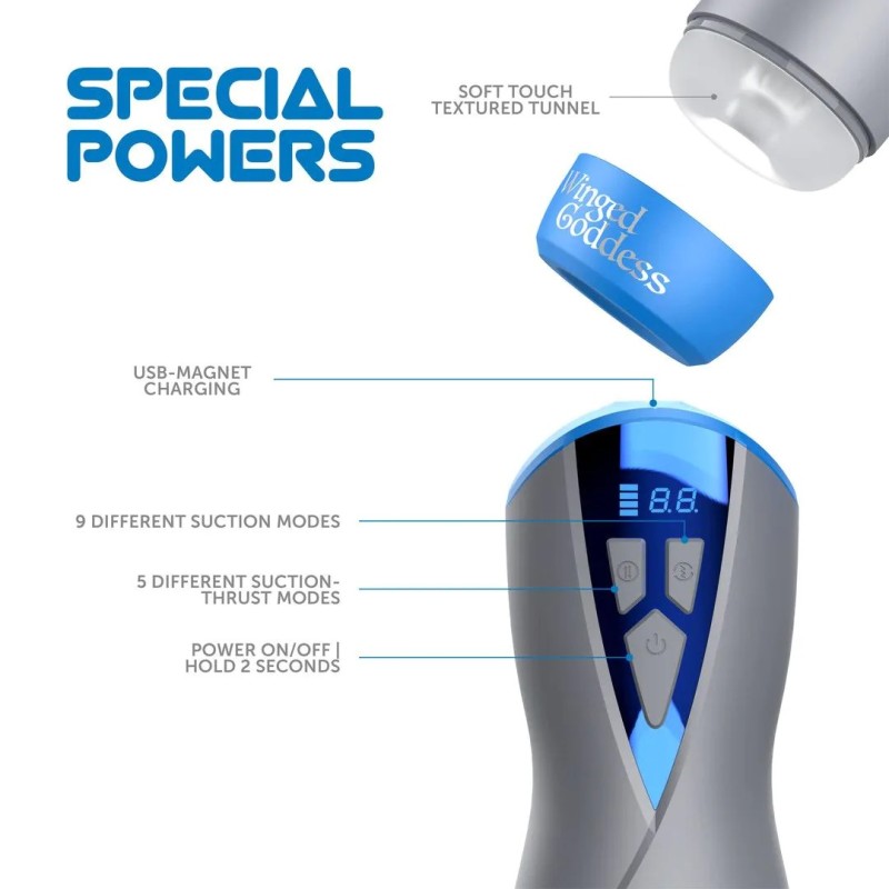 MASTURS | Eloa | Winged Goddess | Multi Function Masturbator