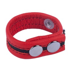 THE RED - Tippy - Leather Cockring - Red