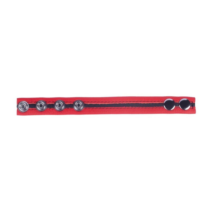 THE RED - Tippy - Leather Cockring - Red
