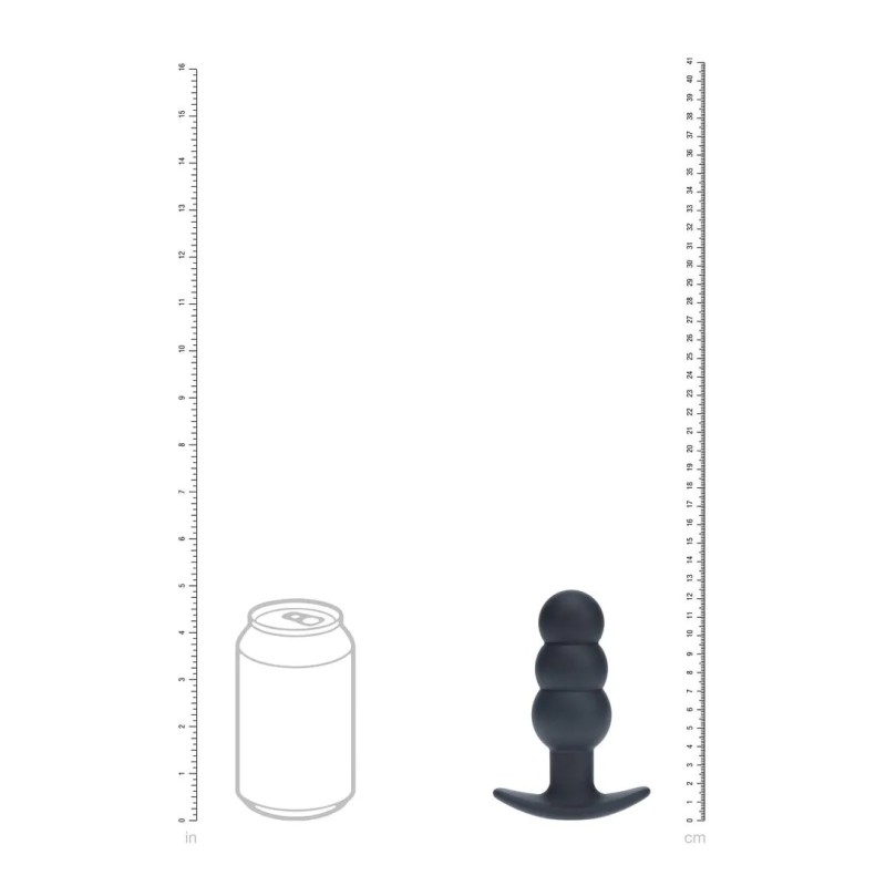 Tri Bulb - Δονούμενη Πρωκτική Σφήνα Σιλικόνης