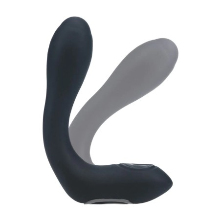 Vibrating Heating Bendable Tapping Silicone Prostate Stimulator