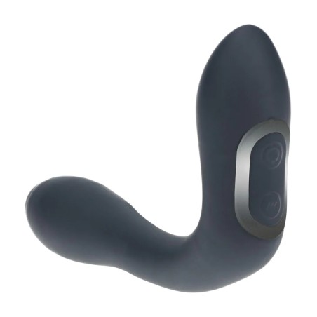 Vibrating Heating Bendable Tapping Silicone Prostate Stimulator
