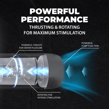 Vortex - Αυνανιστήρι & Αντλία Μεγέθυνσης με Αναρρόφηση - Περιστροφή & Κίνηση