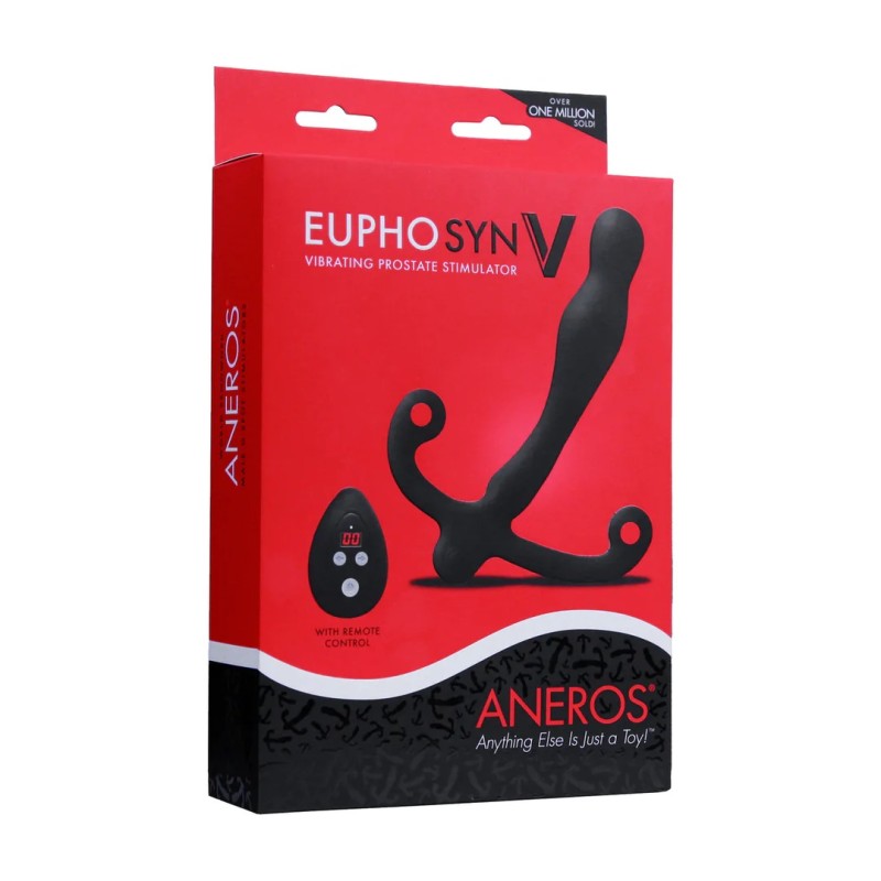 Aneros | Eupho Syn V - Vibrating Prostate Stimulator - Black
