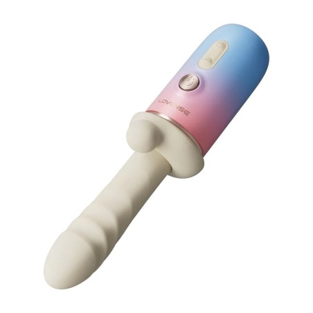 Lovense | Spinel | Portable Thrusting Vibrating and Heating Dildo