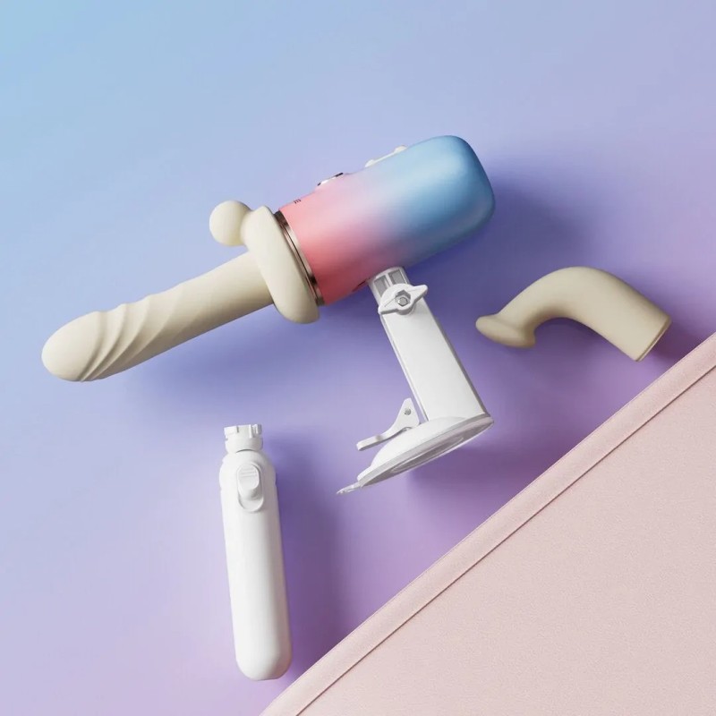 Lovense | Spinel | Portable Thrusting Vibrating and Heating Dildo