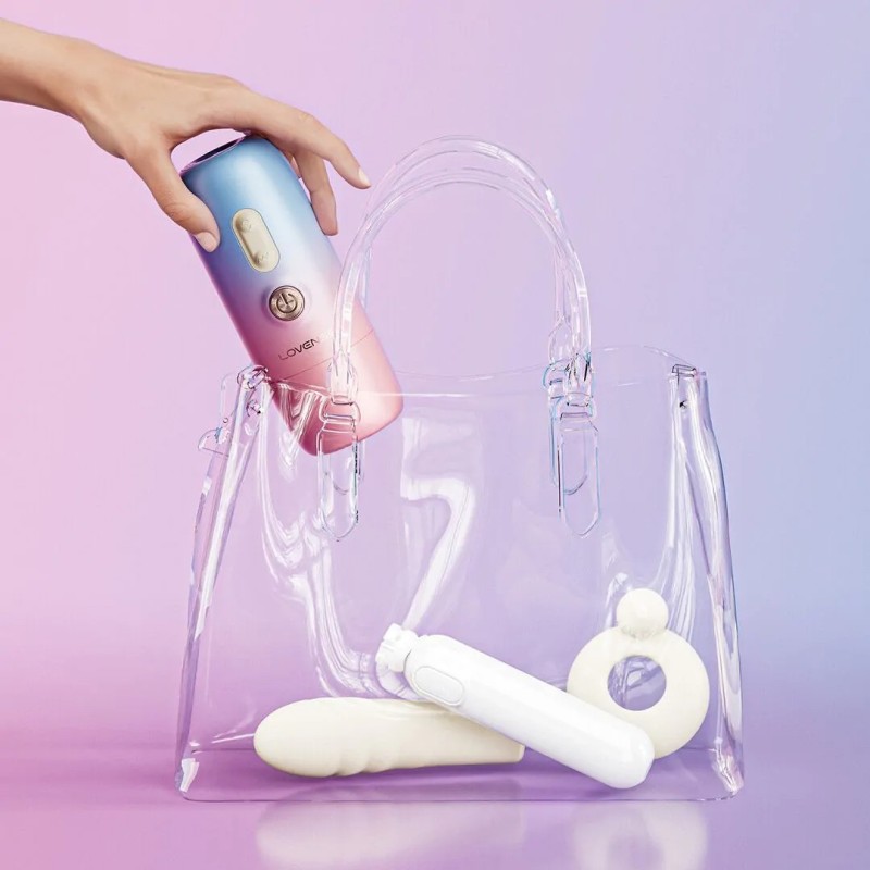 Lovense | Spinel | Portable Thrusting Vibrating and Heating Dildo