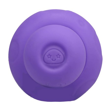 Mushroom Vibe - Rechargeable Silicone Vibrator - Purple