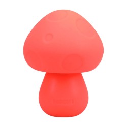 Mushroom Vibe - Rechargeable Silicone Vibrator - Peach