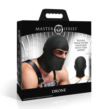 Drone - Hood with Open Eyes - Black