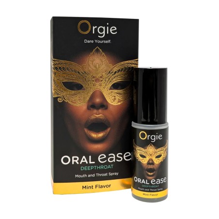 Oral Ease Deepthroat | Spray Βαθύ Λαρύγγι - Γεύση Μέντας - 0.5 fl oz / 15 ml