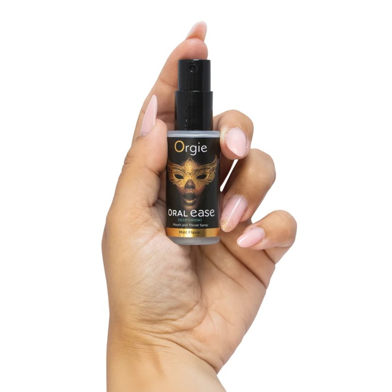 Oral Ease Deepthroat | Mouth and Throat Spray - Mint Flavor - 15ml