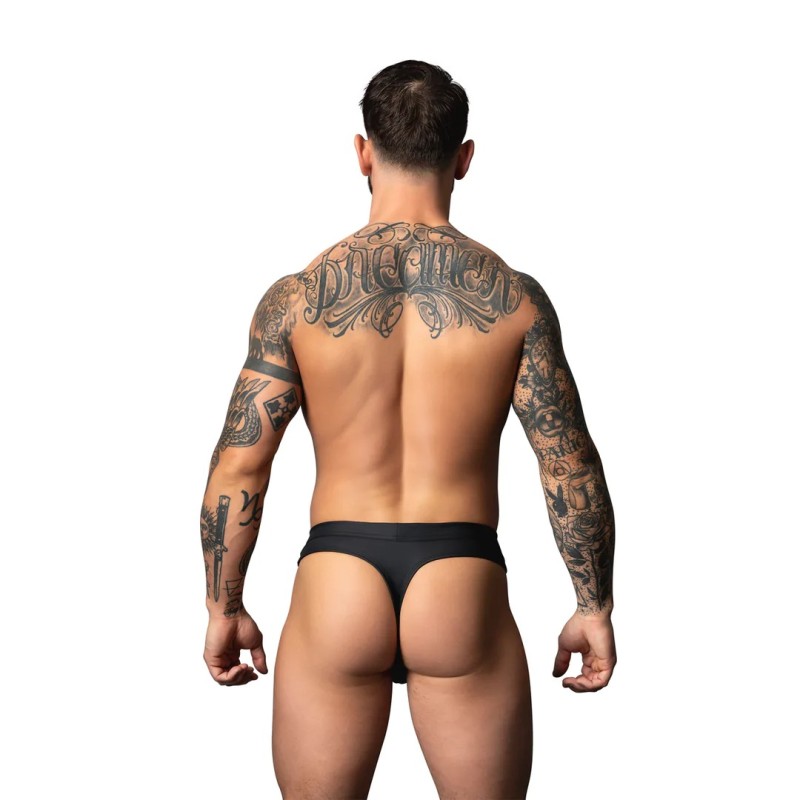 Snap Off Thong - Black