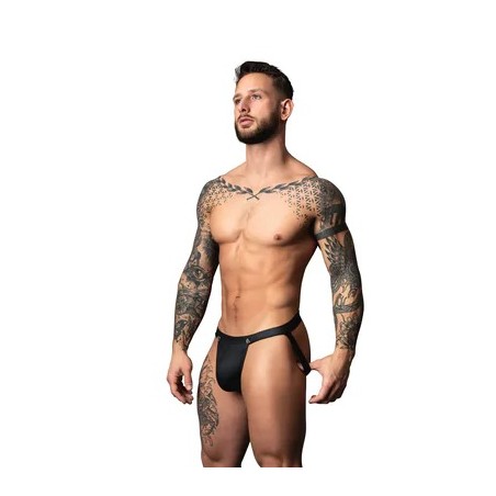 Snap Off Jock - Black