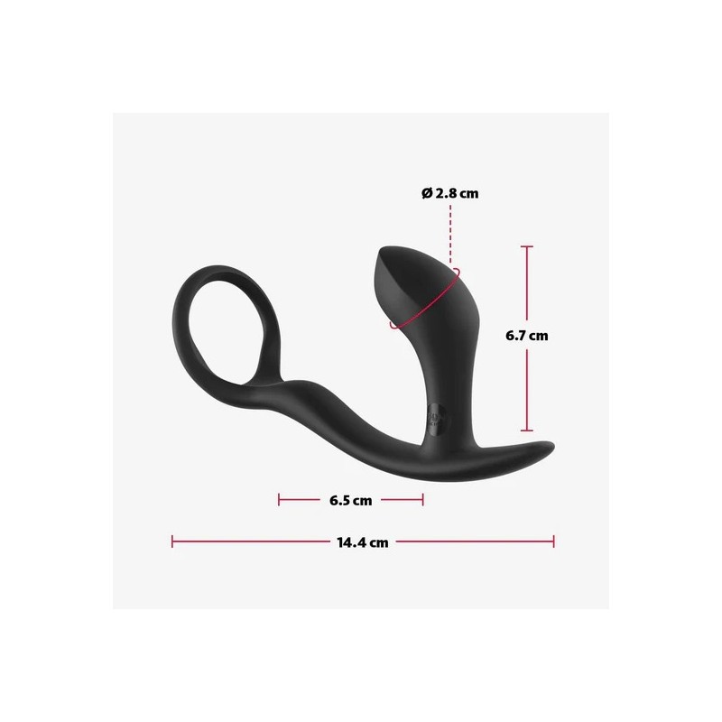 FUN FACTORY | BOOTIE RING ANAL PLUG - BLACK