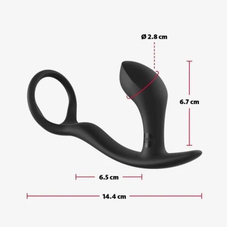 FUN FACTORY | BOOTIE RING ANAL PLUG - BLACK