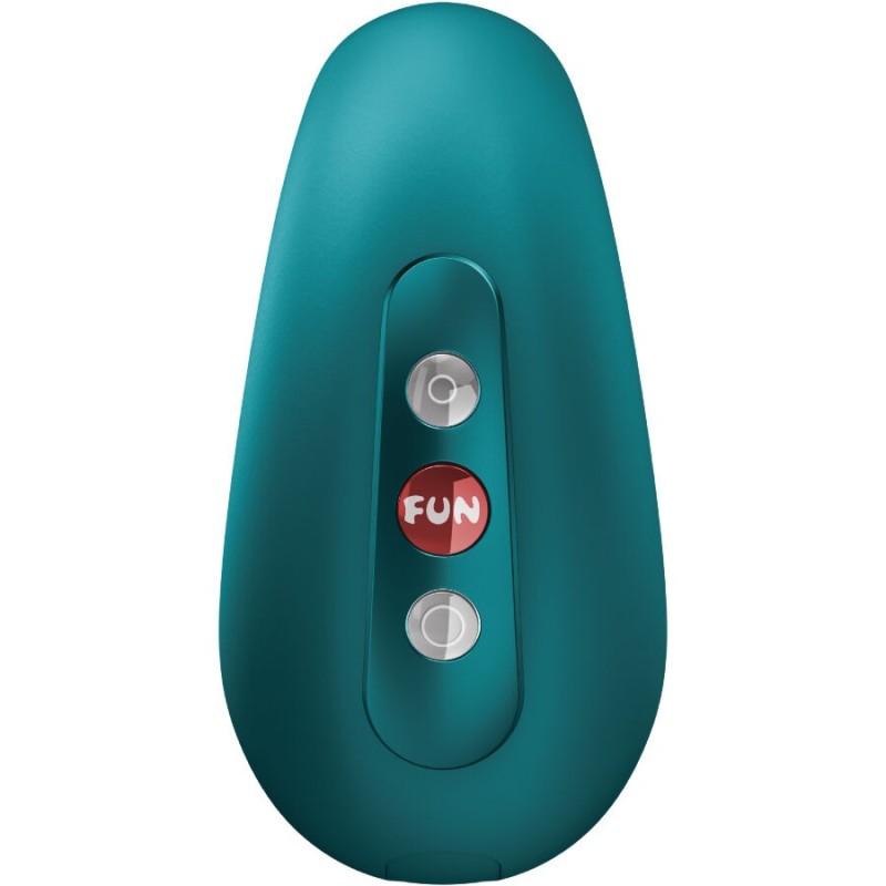 FUN FACTORY | CHERIE | DOUBLE AIR PULSE VIBRATOR - BOTTLE GREEN