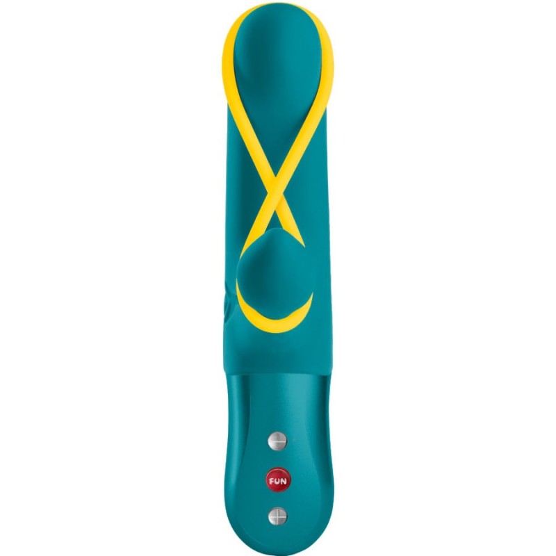 FUN FACTORY | AMORINO | RABBIT VIBRATOR - AQUAMARINE