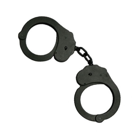 A88B Handcuffs With Chain Black