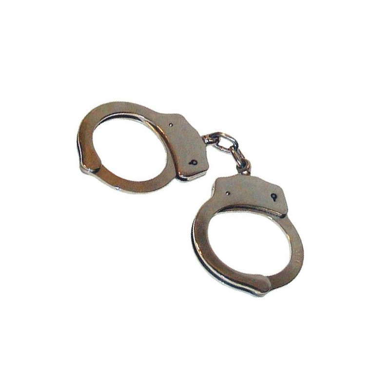 802 Double Lock Cuffs Chain Nickle