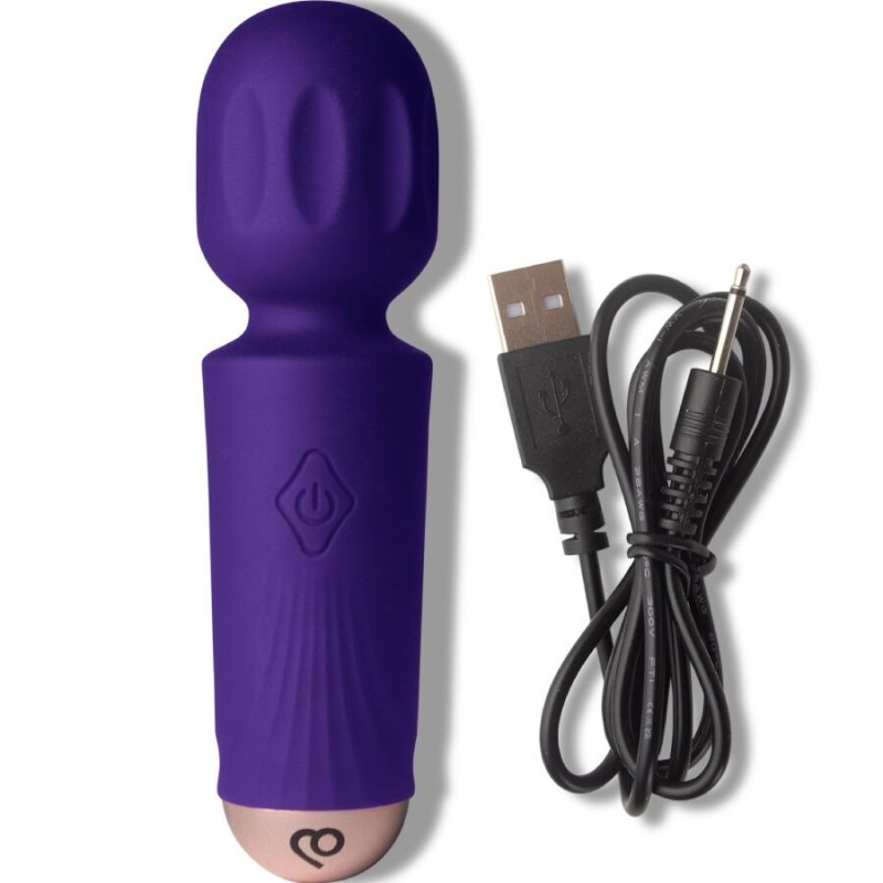 ROCKS-OFF | Mini Rechargeable Wand - Violet Dream