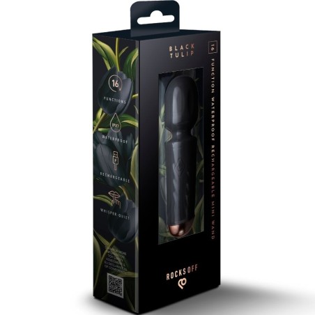 ROCKS-OFF | Mini Rechargeable Wand - Black