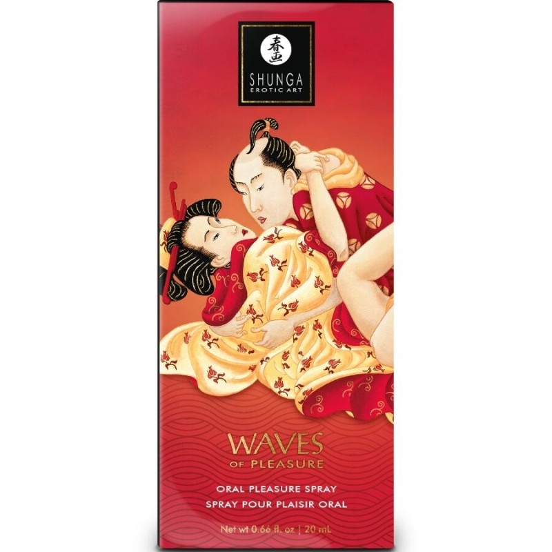 SHUNGA | Waves Of Pleasure Spray Oral Seductive Strawberry - 20ml