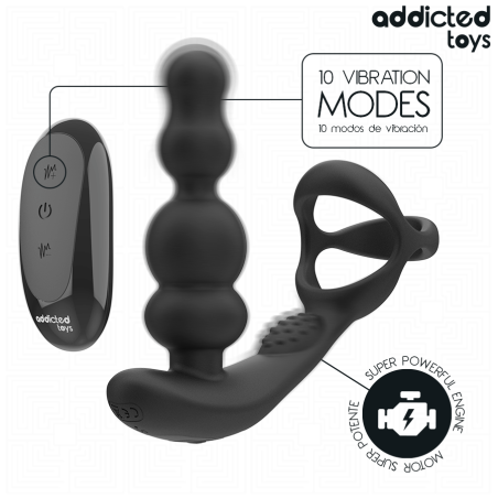 ADDICTED TOYS | Rotating Prostate Massager With Remote Control