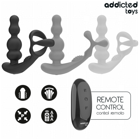 ADDICTED TOYS | Rotating Prostate Massager With Remote Control