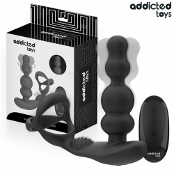 ADDICTED TOYS | Περιστρεφόμενος Προστατικός Massager Με Remote Control