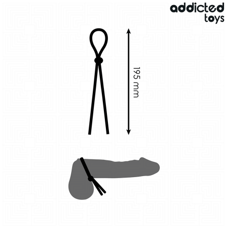 ADDICTED TOYS | SILICONE ROPE FOR THE SINGLE LOOP PENIS