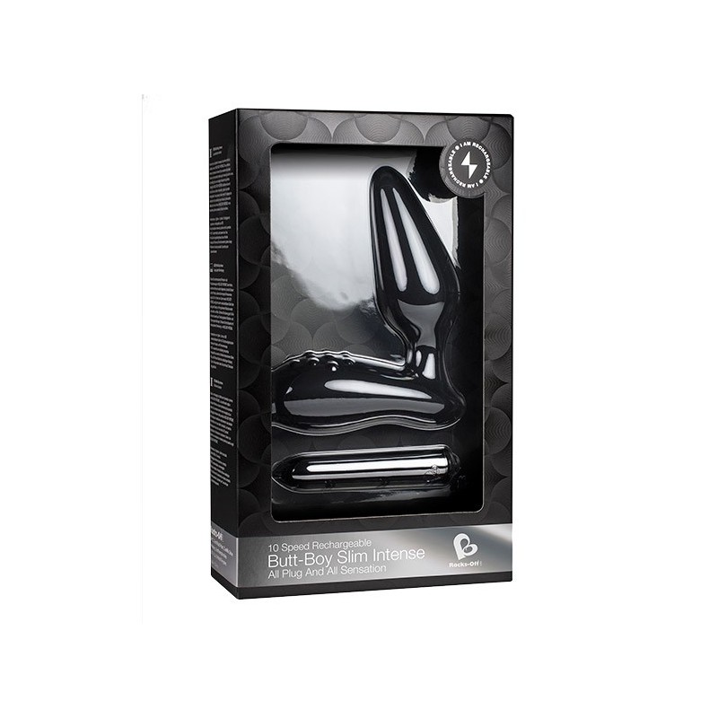 ROCKS-OFF - BUTT-BOY SLIM IGNITE 10-SPEED BLACK