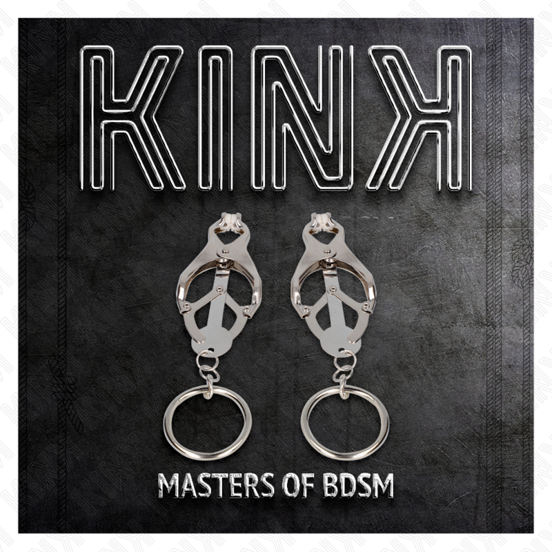 KINK | O-Ring Japanese Clover Πιαστράκια Θηλών Ασημένια