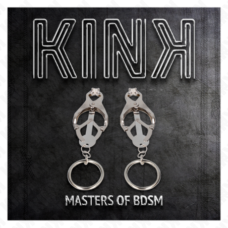 KINK | O-Ring Japanese Clover Πιαστράκια Θηλών Ασημένια