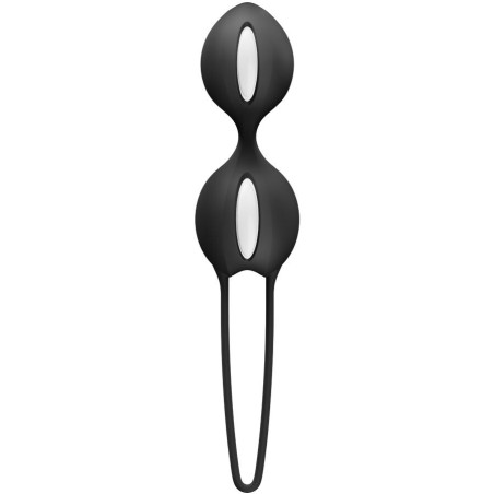 FUN FACTORY | SMARTBALLS DUO | KEGEL BALLS - BLACK