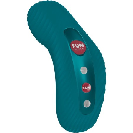 FUN FACTORY | LAYA III | LAY-ON VIBRATOR - BOTTLE GREEN