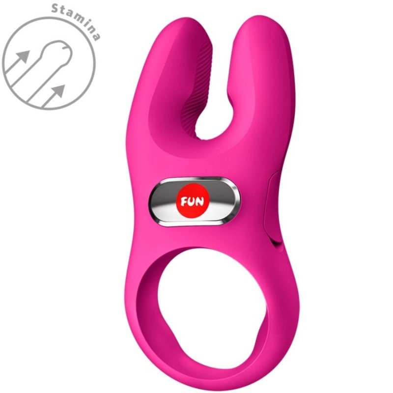 FUN FACTORY | NOS PRO | VIBRATING COCK RING - MAGENTA