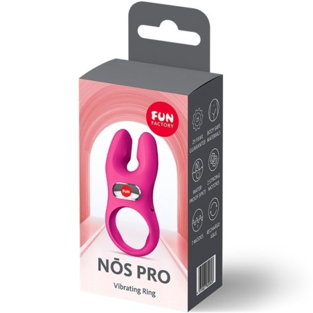 FUN FACTORY | NOS PRO | VIBRATING COCK RING - MAGENTA