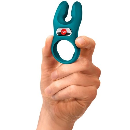 FUN FACTORY | NOS PRO | VIBRATING COCK RING - BOTTLE GREEN
