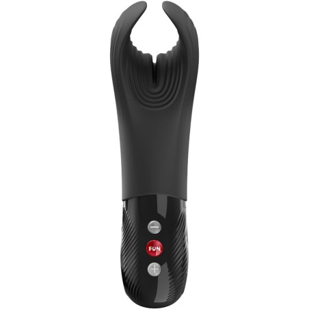 FUN FACTORY | MANTA | VIBRATING MASTURBATOR - BLACK