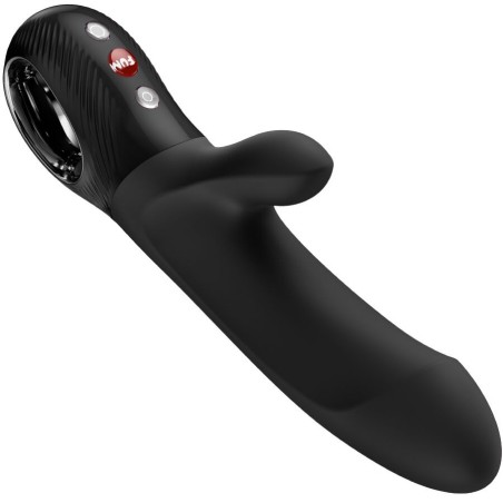 FUN FACTORY | BI STRONIC EMBRACE | THRUSTING RABBIT PULSATORS - BLACK