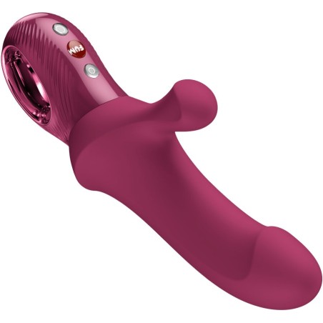FUN FACTORY | BI STRONIC CURVE | THRUSTING RABBIT PULSATORS - WINE RED