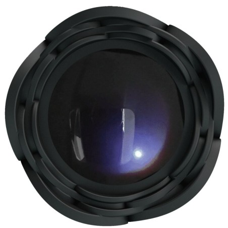 PRETTY LOVE | OSBORN | ANAL PLUG WITH LED LIGHT - BLACK 9,8cm