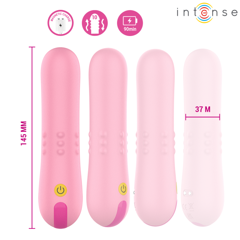 INTENSE - BARBARA ROLLING BALL VIBRATOR - PINK