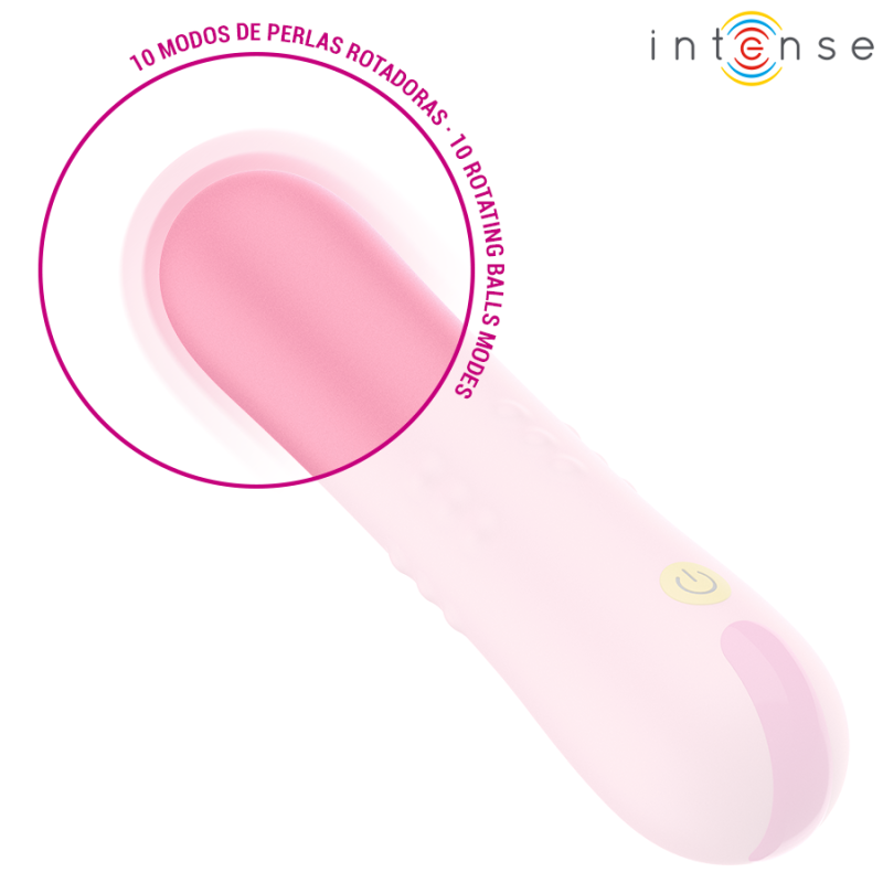 INTENSE - BARBARA ROLLING BALL VIBRATOR - PINK