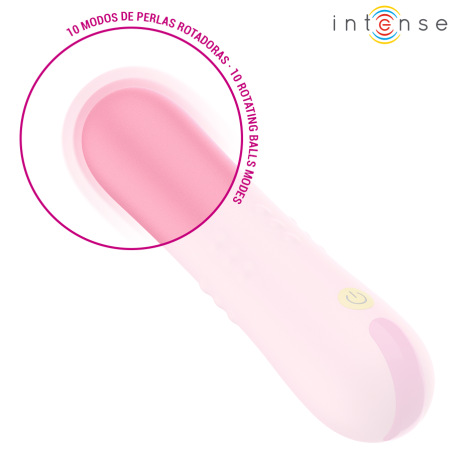 INTENSE - BARBARA ROLLING BALL VIBRATOR - PINK