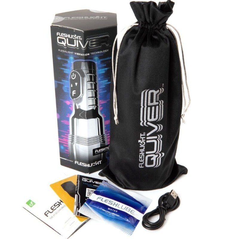 FLESHLIGHT | QUIVER | Δονούμενο Επαναφορτιζόμενο Κολπικό Αυνανιστήρι