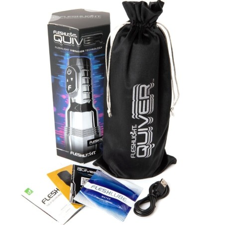 FLESHLIGHT - QUIVER RECHARGEABLE VIBRATING MASTURBATOR VAGINA