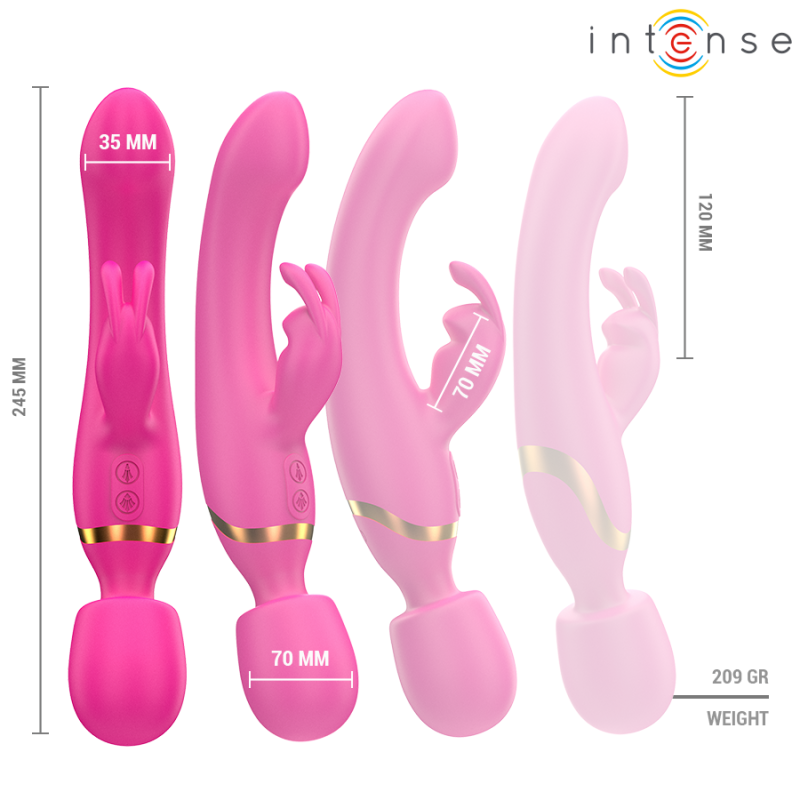 INTENSE | WINONA DOUBLE VIBRATOR RABBIT & WAND
